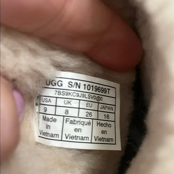 UGG Kids Boots with Rainbow Trim