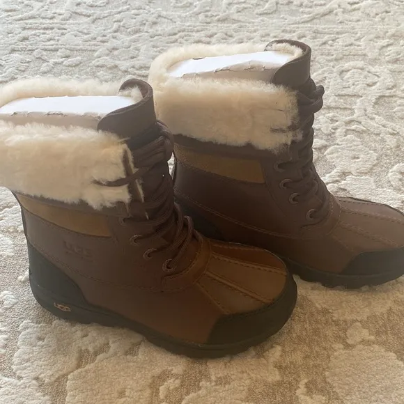UGG Kids Butte II Waterproof Winter Boot- WRCH (Brown)
