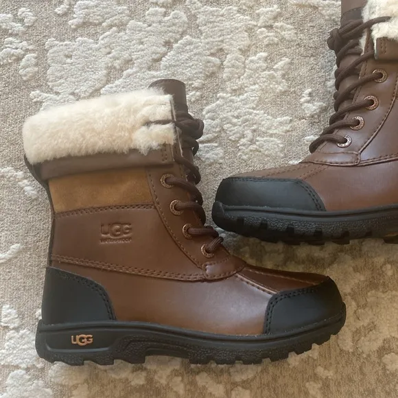 UGG Kids Butte II Waterproof Winter Boot- WRCH (Brown)