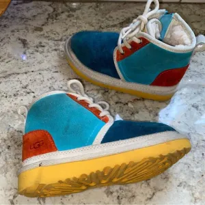 Ugg Kids Neumel Mashup Lace-Up Boots Kids 11 EU 28.5 EUC
