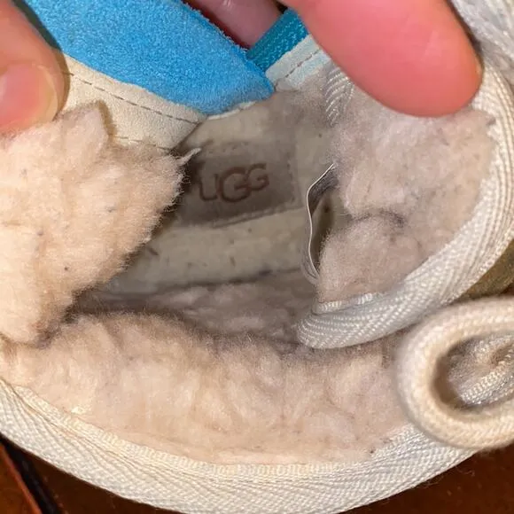 Ugg Kids Neumel Mashup Lace-Up Boots Kids 11 EU 28.5 EUC