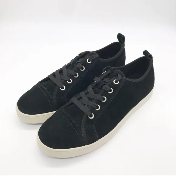 UGG Koolaburra Kellen Lace Suede Black Sneakers