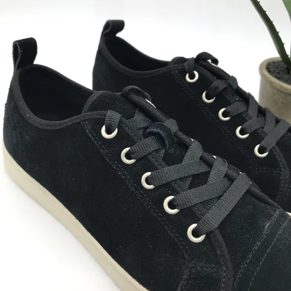 UGG Koolaburra Kellen Lace Suede Black Sneakers