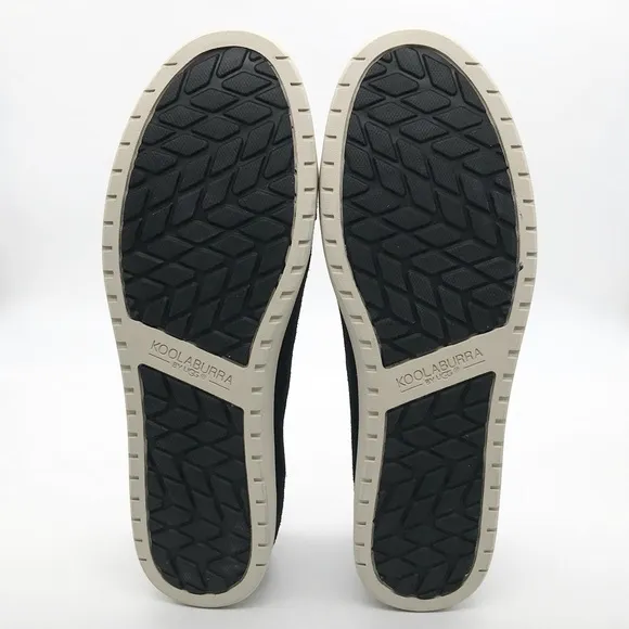 UGG Koolaburra Kellen Lace Suede Black Sneakers