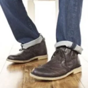 UGG Leighton Men's Lace-Up Chukka Boot In Chocolate Brown Sz 11 Business Casual