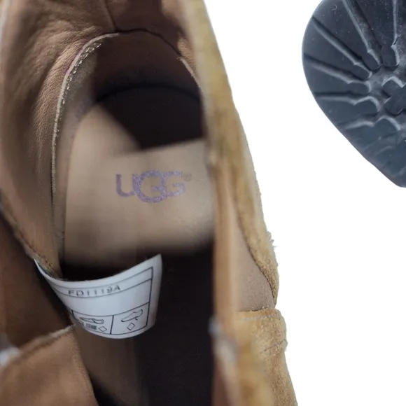 UGG McClaire Ankle Boots, Chestnut Suede, 10