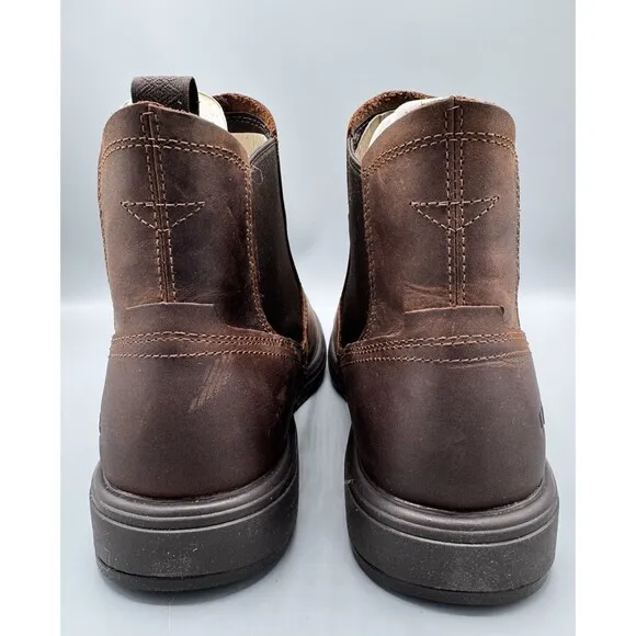 UGG Men's Biltmore Chelsea Boots, Cognac Brown, Size 11