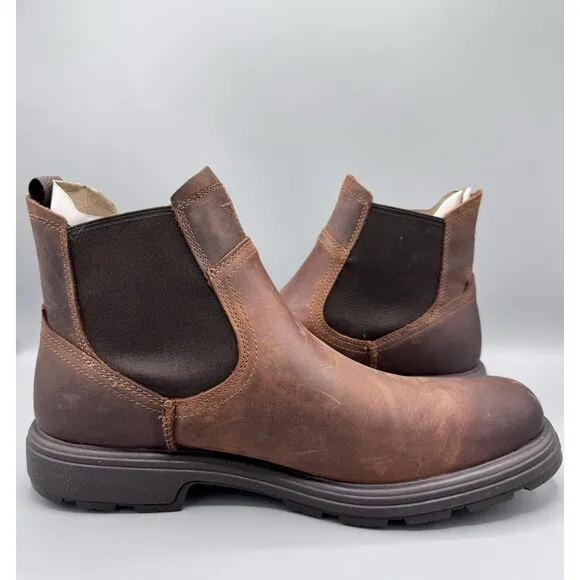 UGG Men's Biltmore Chelsea Boots, Cognac Brown, Size 11