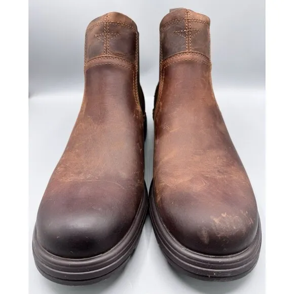 UGG Men's Biltmore Chelsea Boots, Cognac Brown, Size 11