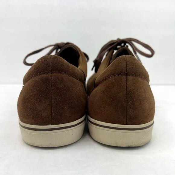 Ugg Mens Brock Brown Suede Lace Up Sneakers
