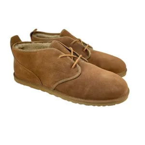 UGG Men's Suede Maksim Chukka Lace Up Boots in Tan Size 17