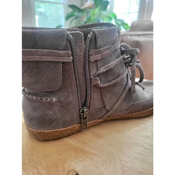 UGG Suede Boots Gray Size 5