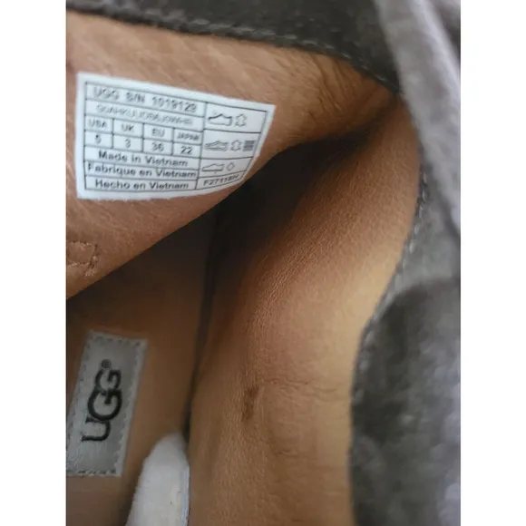 UGG Suede Boots Gray Size 5