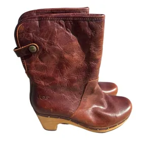 UGG Women's Brown Leather Boots
