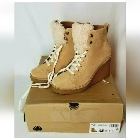UGG Women's KIERNAN SLOUCH BOOTS Style No.1018784 HONEY USA SIZE 9.5