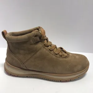 UGG Women’s Lakesider, Brown Waterproof Ankle Booties, Size 8.5M