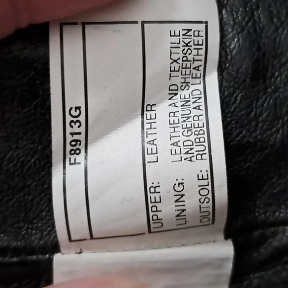 UGG Women's Size 8 Leather Studded Side Zip Boot with Sheepskin Insoles
