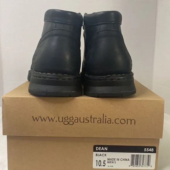 UGG “Dean” Ankle Leather Boots