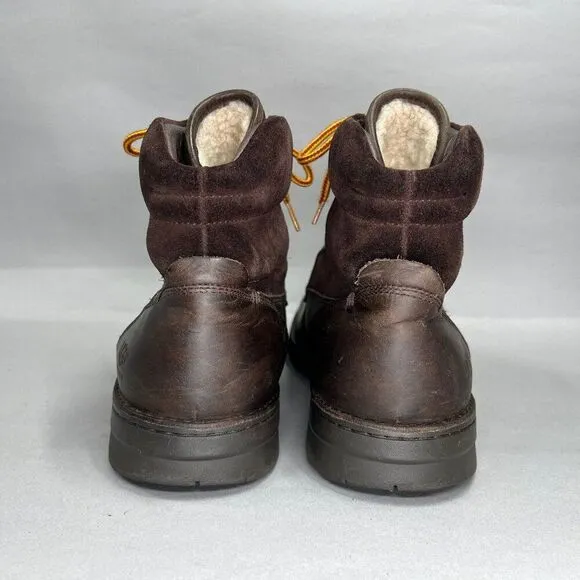 UGG Men's Size 12 Barrington Brown Leather Waterproof Boots