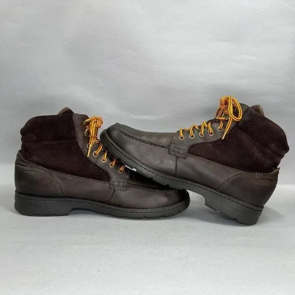 UGG Men's Size 12 Barrington Brown Leather Waterproof Boots