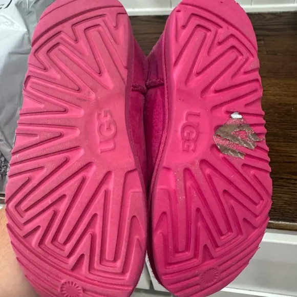 Uggs Pink Ultra Short  Boots