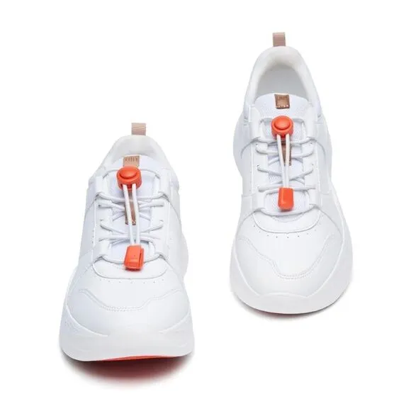 UIN Women's Chunky Fashion Sneakers Walking Shoes (Bright White Palma)New No Box