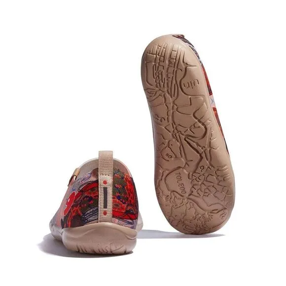 UIN Women's Sneaker Canvas Slip-On Ladies Travel Shoes (Taurus Toledo I Women)
