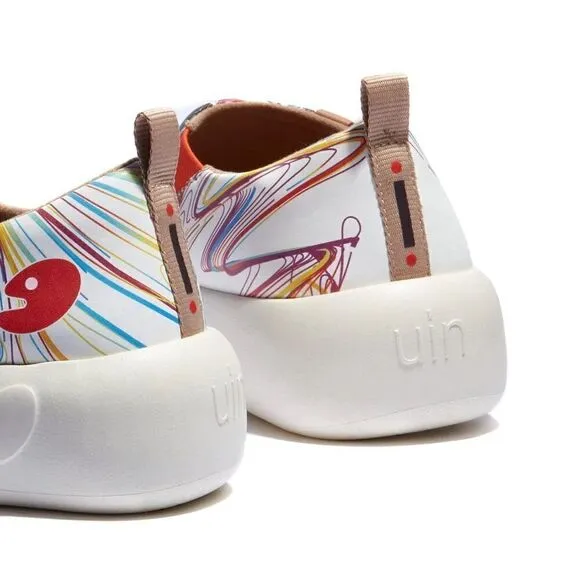 UIN Women's Travel Walking Shoes Casual Lightweight Fashion Sneaker (Rock Power)
