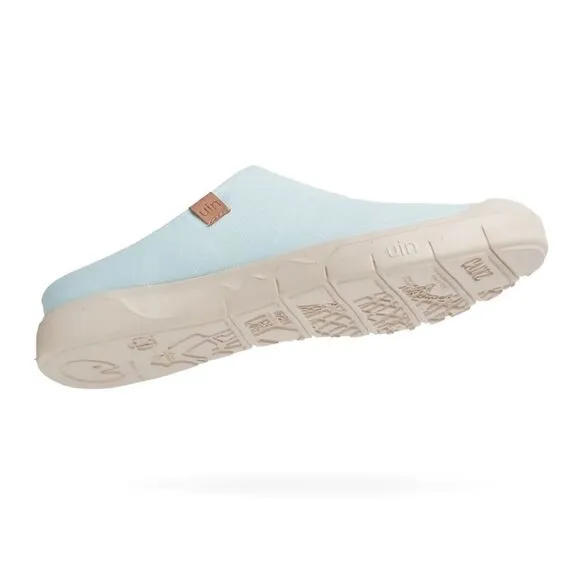 UIN Women's Fashion Slippers Walking Casual Shoes (Blue Sky Cadiz III)