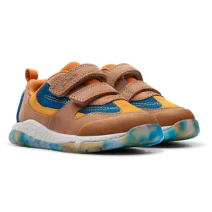 UK 4 Brown Stegosaurus Trainer