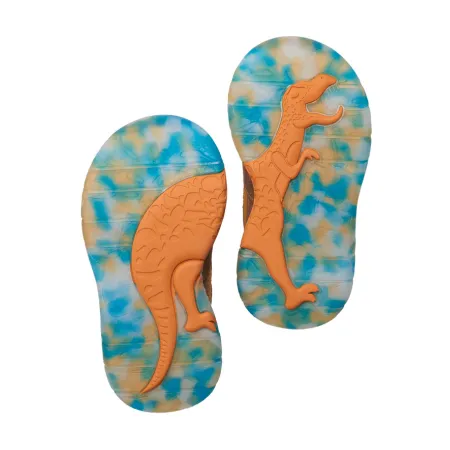 UK 4 Brown Stegosaurus Trainer