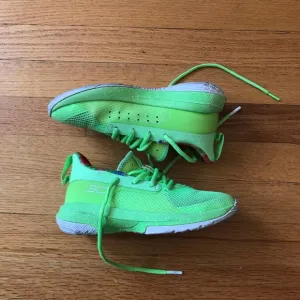 Under Armour Curry 7 Sour Patch Kids Lime 1.5y