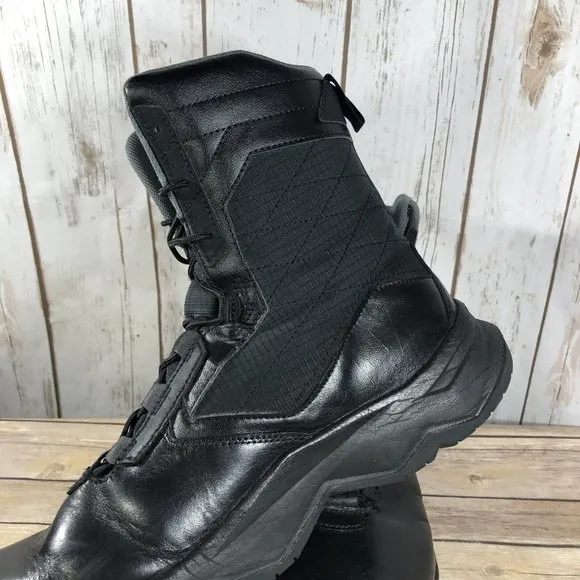Under Armour Stellar G2 Waterproof Boots Mens Size 12.5 Tactical Combat Black