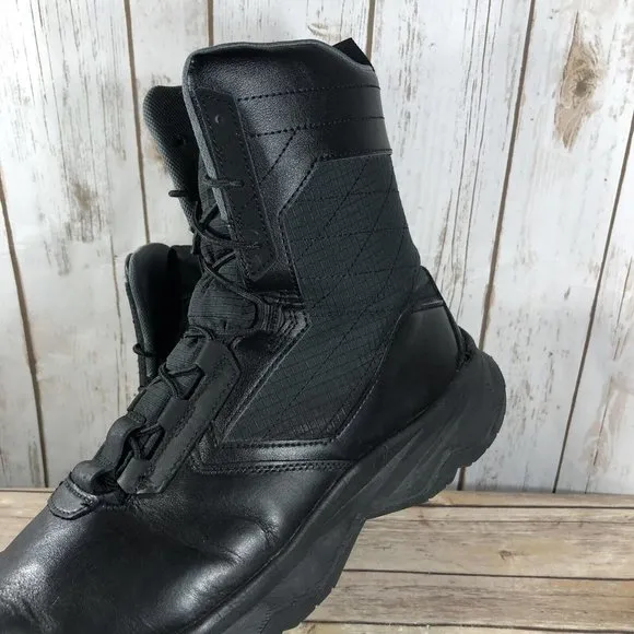 Under Armour Stellar G2 Waterproof Boots Mens Size 12.5 Tactical Combat Black