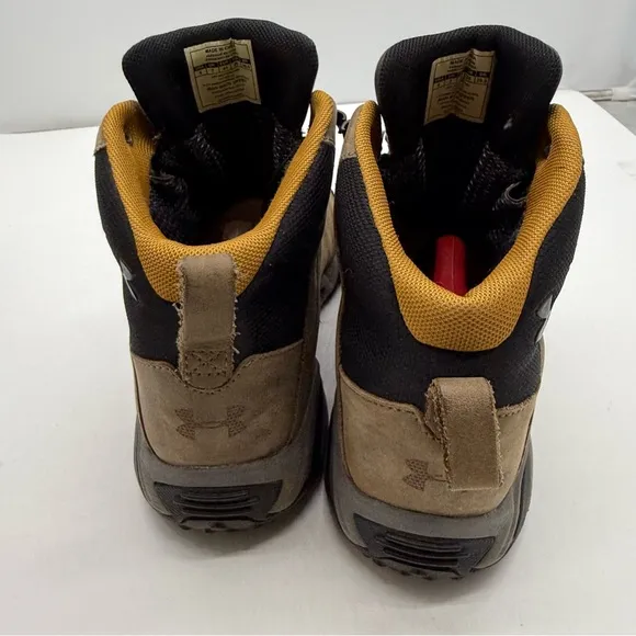 Under Armour Tabor Ridge Mens 8 Hiking Boots Shoes Gore-Tex Leather Hunting GTX