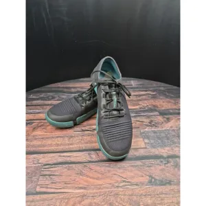 Under Armour TriBase Reign Training Shoes Men's 12 Black Teal 3021289-001 Gym