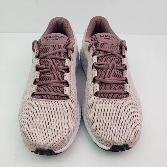 Under Armour UA Charged Pursuit 2 Womens Size 9.5 Pink Rose Sneaker Shoes 302260