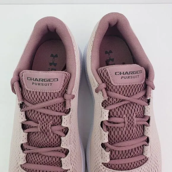 Under Armour UA Charged Pursuit 2 Womens Size 9.5 Pink Rose Sneaker Shoes 302260