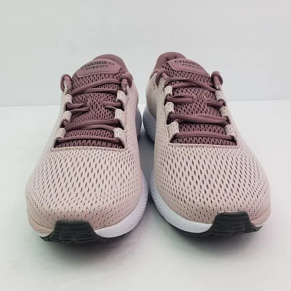 Under Armour UA Charged Pursuit 2 Womens Size 9.5 Pink Rose Sneaker Shoes 302260