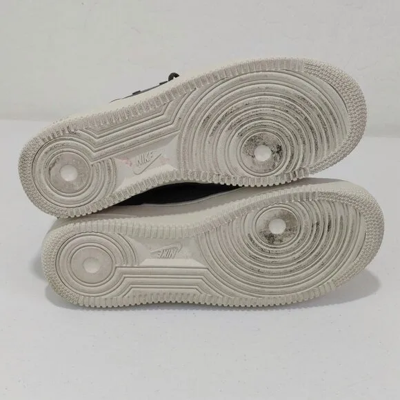 Unisex Nike SF Air Force 1 Mid Grey / OFF White Size 6.5Y / 8 Women's