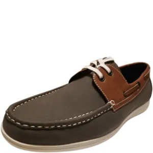Unlisted by Kenneth Cole Men's Comment-After Slip-on Boat Shoes Brown 8.…
