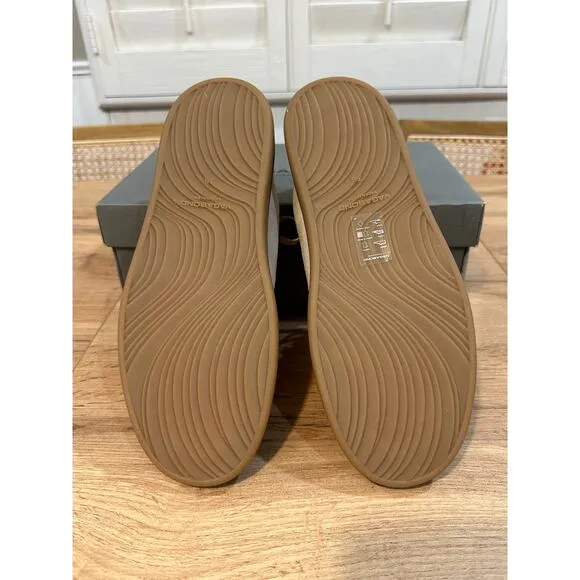 Vagabond Free People Collab Maya Suede Sneakers Off White Size 38 EU 8 US NIB