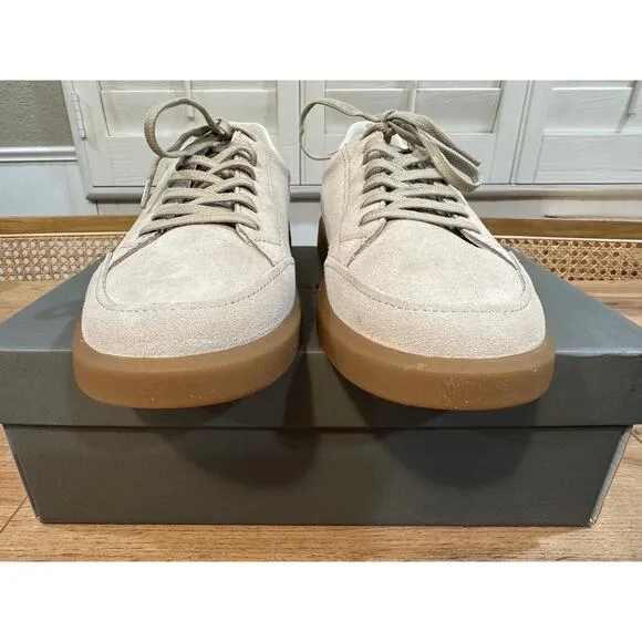 Vagabond Free People Collab Maya Suede Sneakers Off White Size 38 EU 8 US NIB