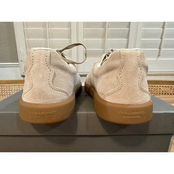 Vagabond Free People Collab Maya Suede Sneakers Off White Size 38 EU 8 US NIB