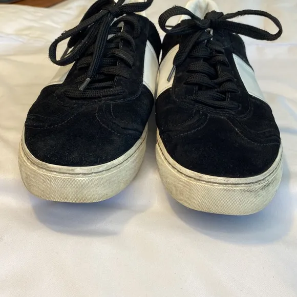 Valentino Suede Rockstud Accent Sneakers