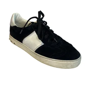 Valentino Suede Rockstud Accent Sneakers