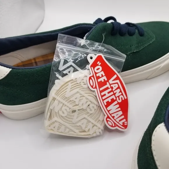Vans Acer Ni SP Ultracush Dark Green Suede Sneakers NWT Men 9 Women 10.5