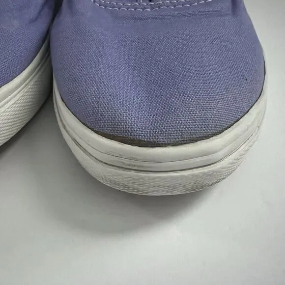 Vans Authentic Classic Lavender Purple Skate Shoes Low Top Lace Men 8.5 Women 10