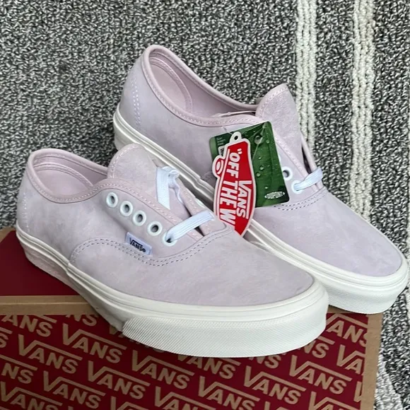 Vans Authentic Pig Suede Orchid Winter White WMNS