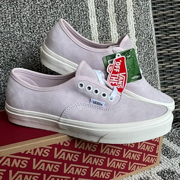Vans Authentic Pig Suede Orchid Winter White WMNS
